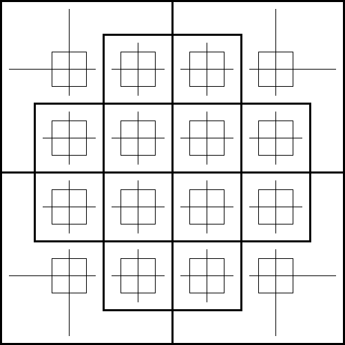 Empty heptaliteral diagram