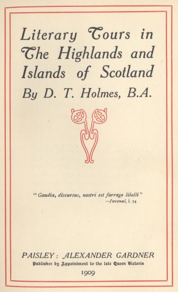 decorative titlepage