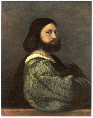 PLATE XIV.—TITIAN

PORTRAIT SAID TO BE OF ARIOSTO

National Gallery, London