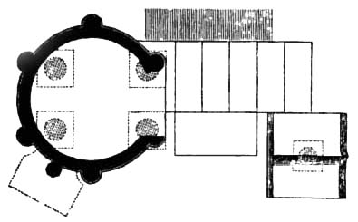 PLAN OF PULPIT, MUGGIA VECCHIA