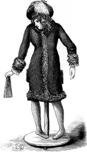 SILENTIA AS SHE APPEARED TO LADY DIAVOLETTA BEELZEBUB.