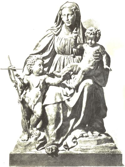 The Madonna and Child with S. John.