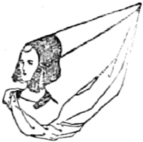 A head-dress for a woman