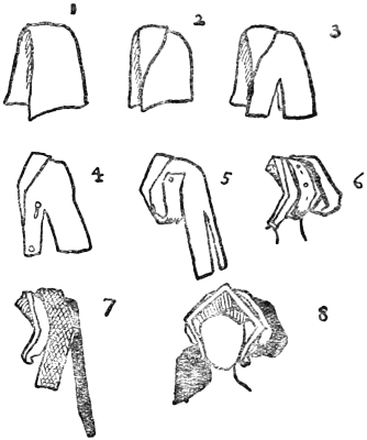 Eight stages in the evolution of the hood