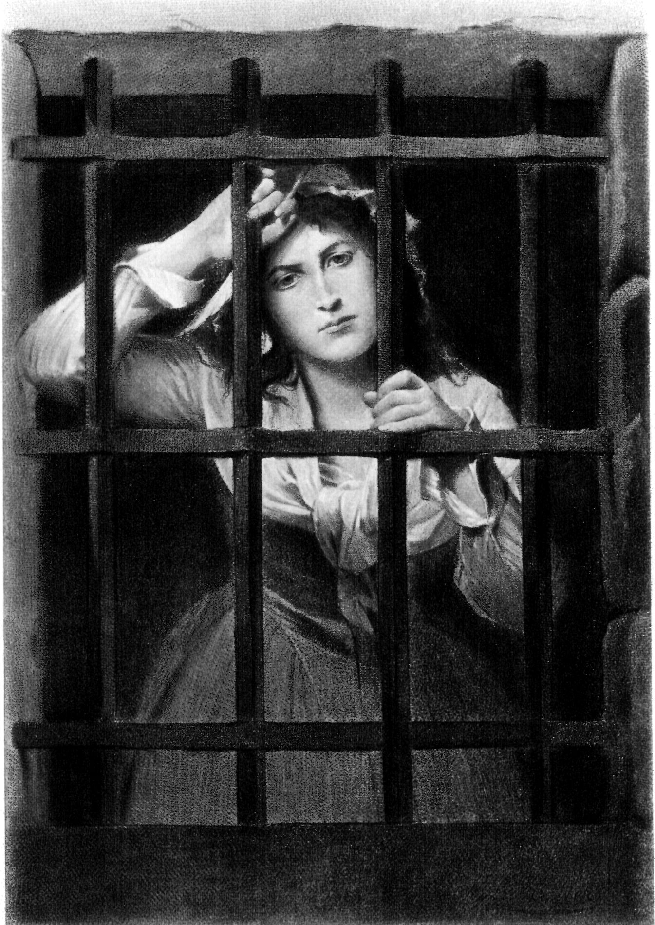 CHARLOTTE CORDAY IN PRISON