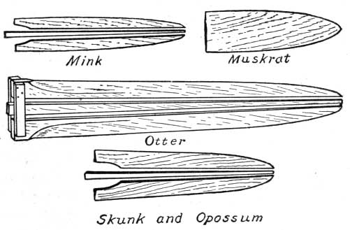 Canadian Pattern Stretching Boards.