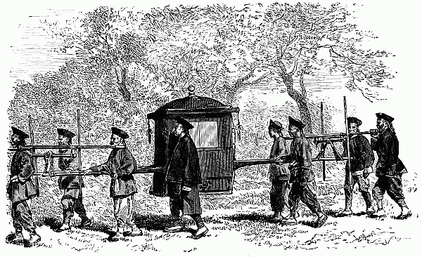 AN OFFICIAL'S PALANQUIN.