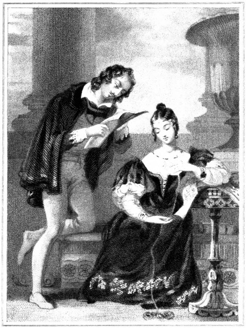 
ARIOSTO READING HIS VERSES TO ALESSANDRA STROZZI.