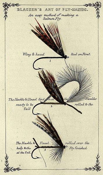 An easy method of making a Salmon Fly.