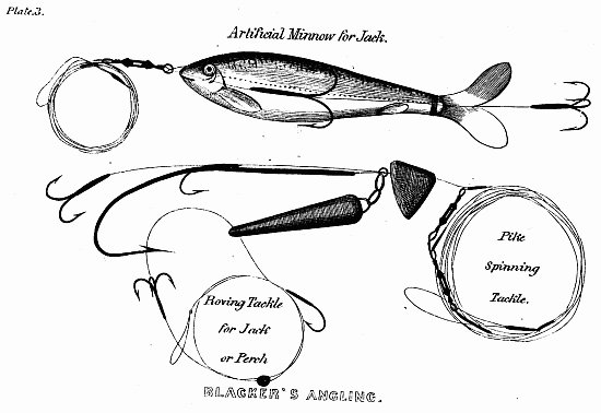 Plate of Pike tackle, &c.