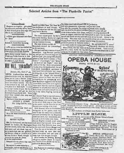 The Rolling Stone, January 26, 1895