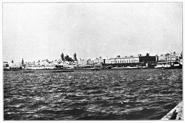 Cadiz from the Sea