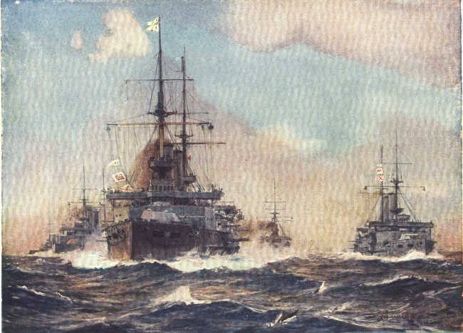 BATTLESHIPS MANŒUVRING