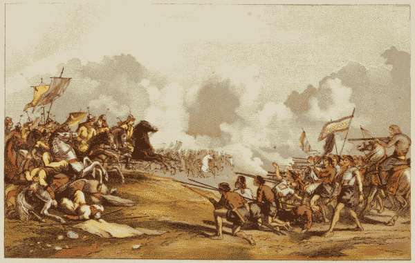 DEFEAT OF THE TARTAR CAVALRY AT THE BATTLE OF HU-KAU.
DAY & SON, LIMITED, LITH.