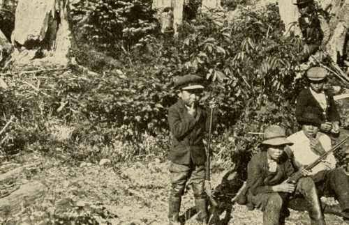 Native Boys out Gunning