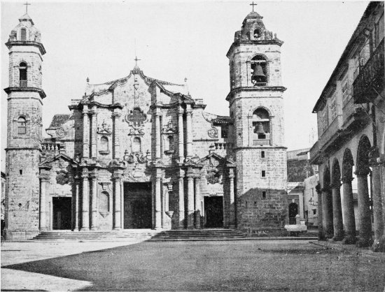 THE CATHEDRAL, HAVANA.