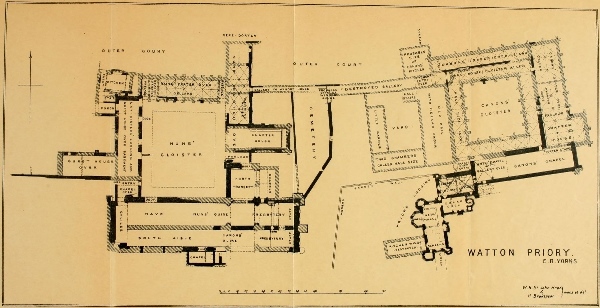 WATTON PRIORY. E R YORKS