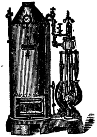 [Illustration: boiler and engine]