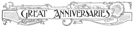 Anniversaries