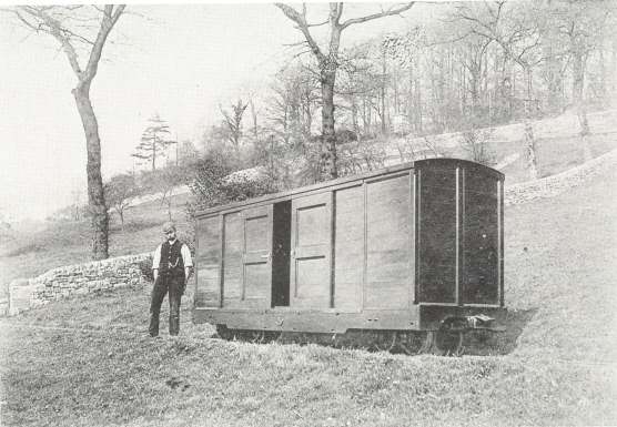 Parcel Van, Duffield Bank Railway