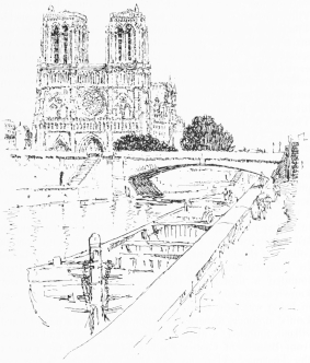 NOTRE DAME AND PETIT PONT.