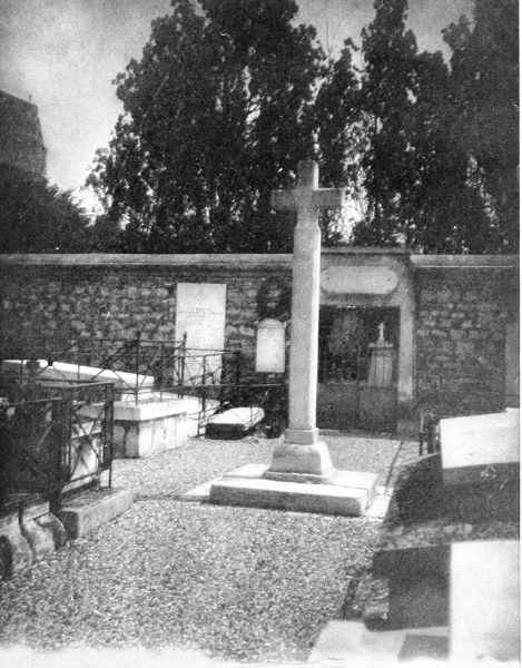 Lafayette's Tomb to the Right, Tablet to Andr Chnier on the Left.