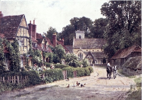 THE VILLAGE OF BETCHWORTH, NEAR DORKING.