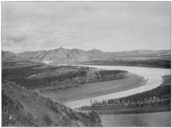 A river winding through the landscape