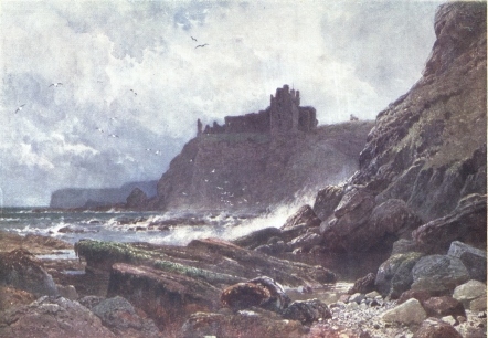 TANTALLON CASTLE, ON COAST OF HADDINGTONSHIRE