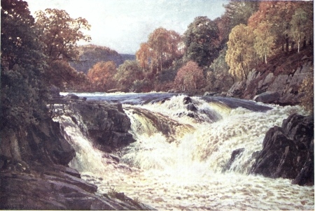 THE FALLS OF TUMMEL, PERTHSHIRE