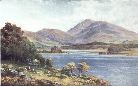 KILCHURN CASTLE, LOCH AWE, ARGYLLSHIRE