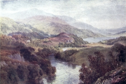 THE RIVER TEITH, WITH LOCHS ACHRAY AND VENNACHAR,
PERTHSHIRE