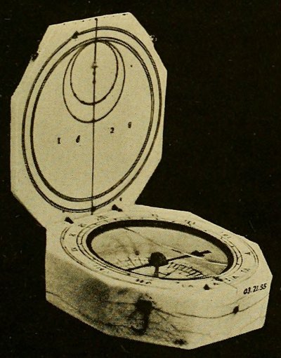 Ivory Compass Dial Italy, 1628