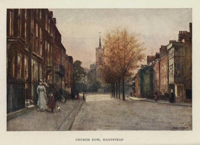 CHURCH ROW, HAMPSTEAD