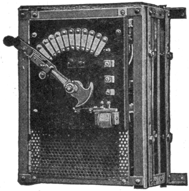 Fig 760Cutler-Hammer speed regulator with no voltage release regulation by armature