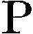 Letter P