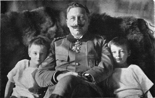 Image not available: THE KAISER AND HIS TWO ELDEST GRANDSON’S, PRINCES WILHELM
AND LOUIS FERDINAND OF PRUSSIA