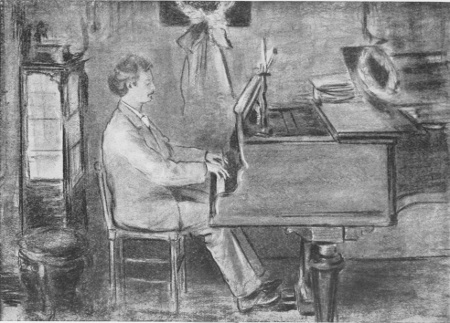 PADEREWSKY AT HOME