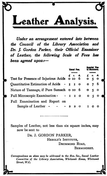 Leather Analysis