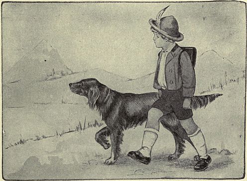 boy and dog