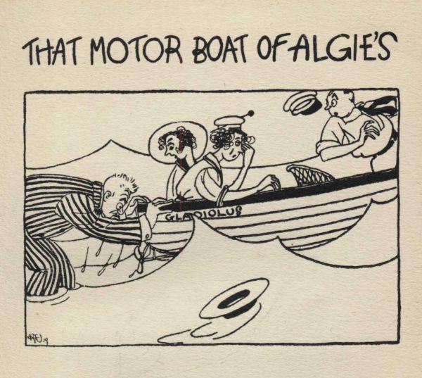 THAT MOTOR BOAT OF ALGIE'S