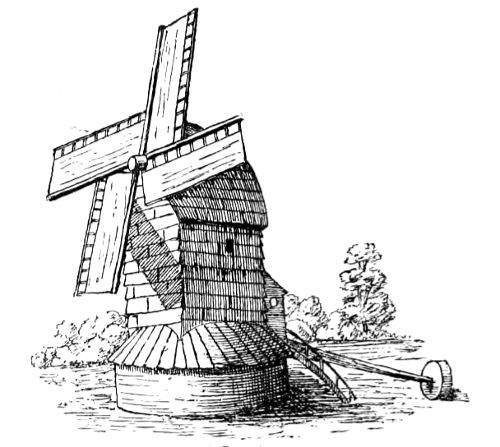 A Post Mill.