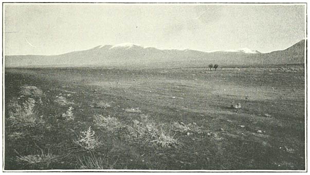 Fig. 151. Nimrud Crater from the Volcanic Plateau.