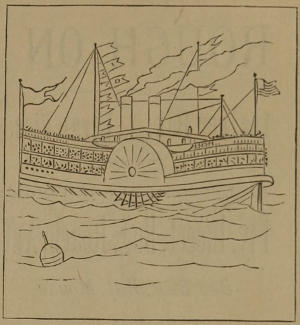 A paddle-steamer