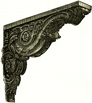 English bracket; about 1660