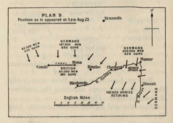 PLAN B.  Position as it appeared at 5 pm Aug 23.