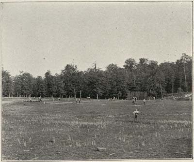 PATIENTS PLAYING BASEBALL