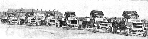 LORRIES TAKEN OVER BY THE WAR DEPARTMENT