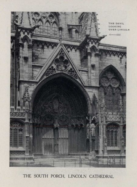 THE SOUTH PORCH, LINCOLN CATHEDRAL