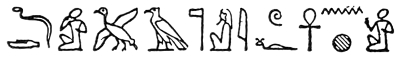 hieroglyphs